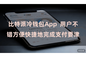 比特派冷钱包App  用户不错方便快捷地完成支付要津