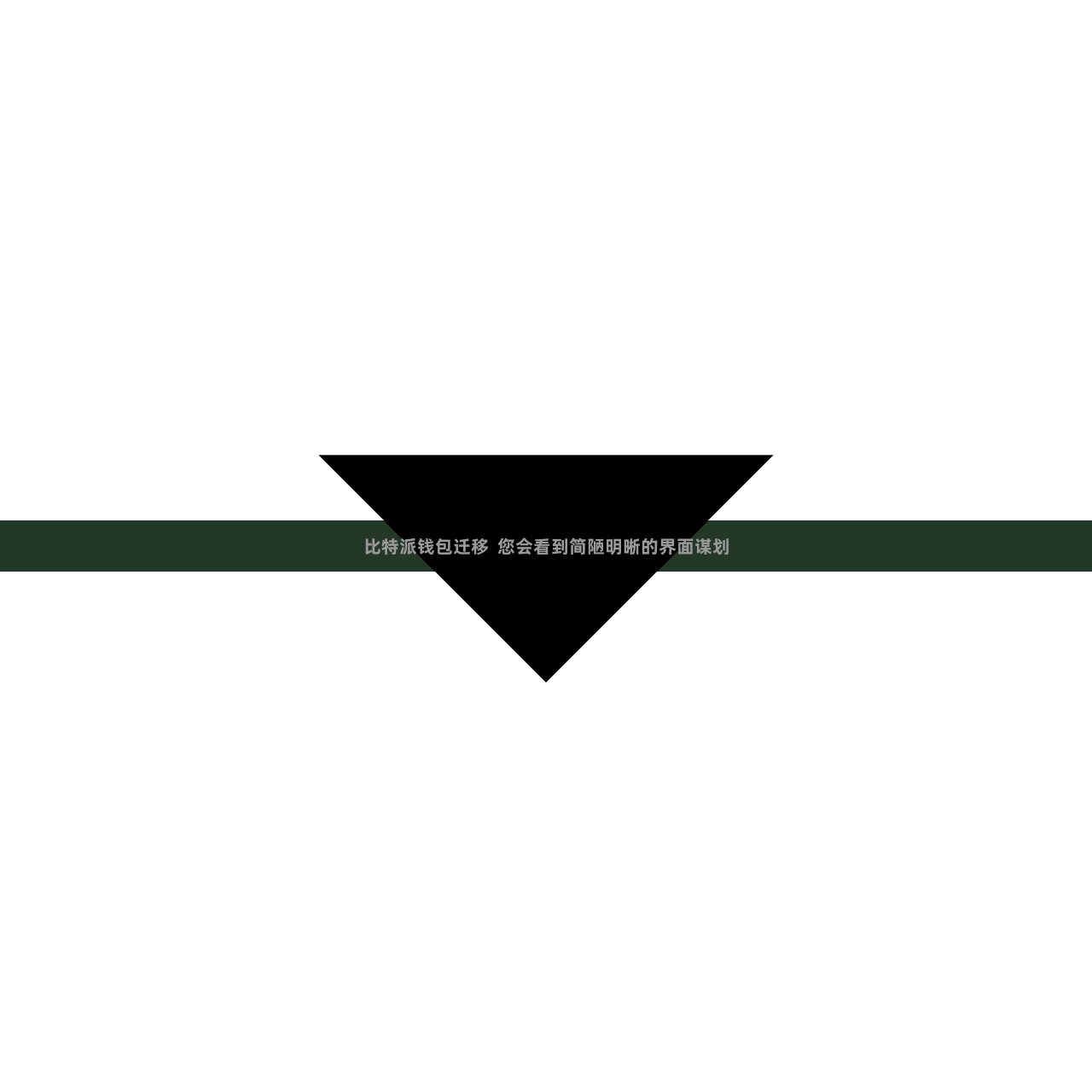 比特派钱包迁移  您会看到简陋明晰的界面谋划